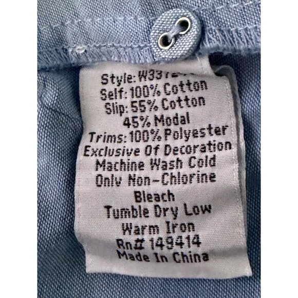 Johnny Was Camellia Embroidered Cotton Dress Size Small New With Tags - Picture 16 of 16